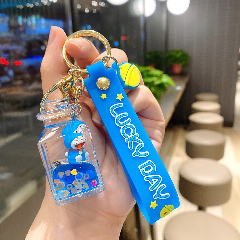 Cartoon Doll Cute Milky Tea Cup Keychain Personality Oil Acrylic Quicksand Handbag Pendant Key Chain Ring Cartoon Doll Cute Milky Tea Cup Keychain Personality Oil Acrylic Quicksand Handbag Pendant Key Chain Ring