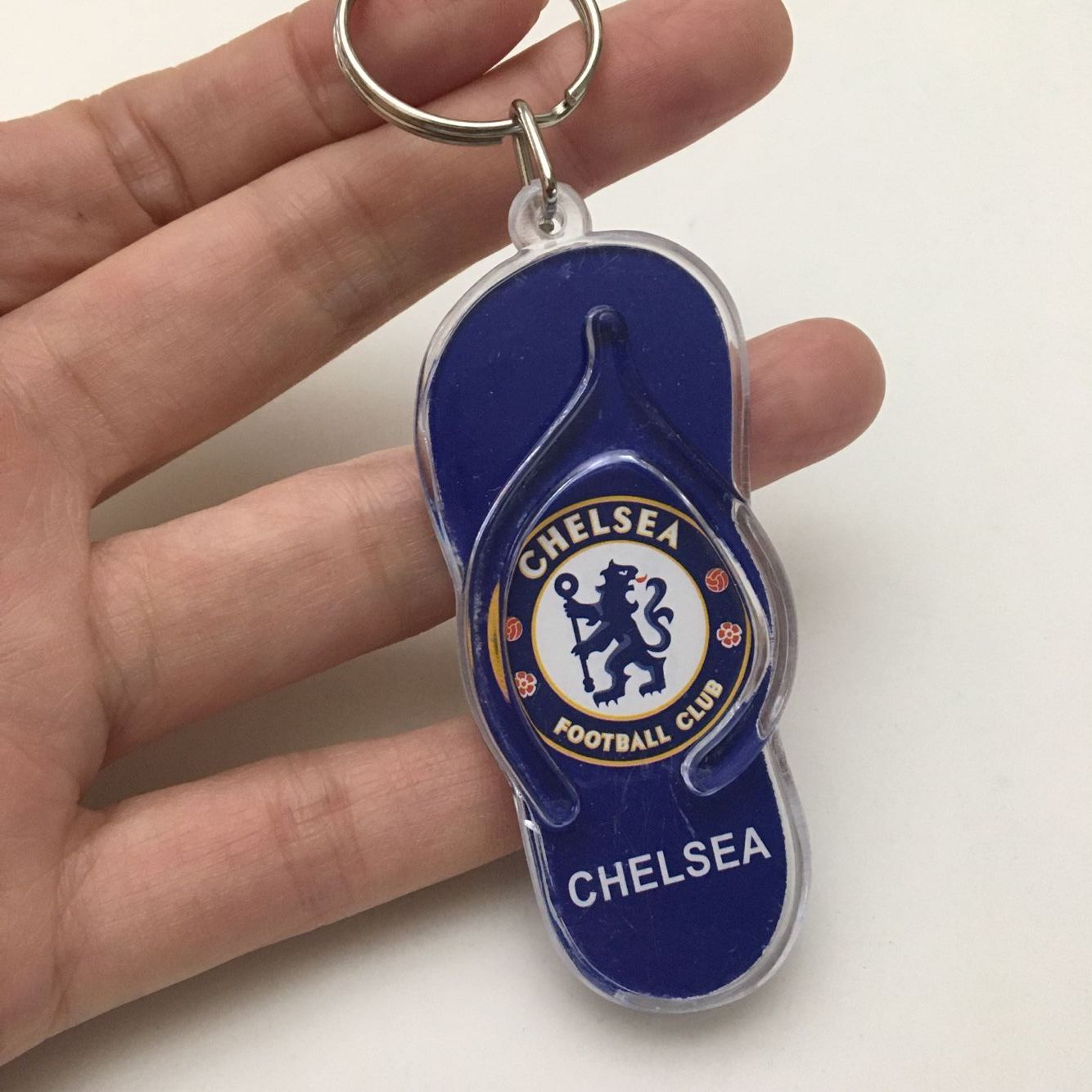 Acrylic key chain custom advertising animation double transparent acrylic cartoon pendant creative key chain wholesale