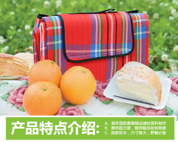 Acrylic Fiber More than Waterproof Picnic Mat Specifications Picnic Thickened Tent Sleeping Bag Wear-Resistant Moisture-Proof Camping Mat Wholesale