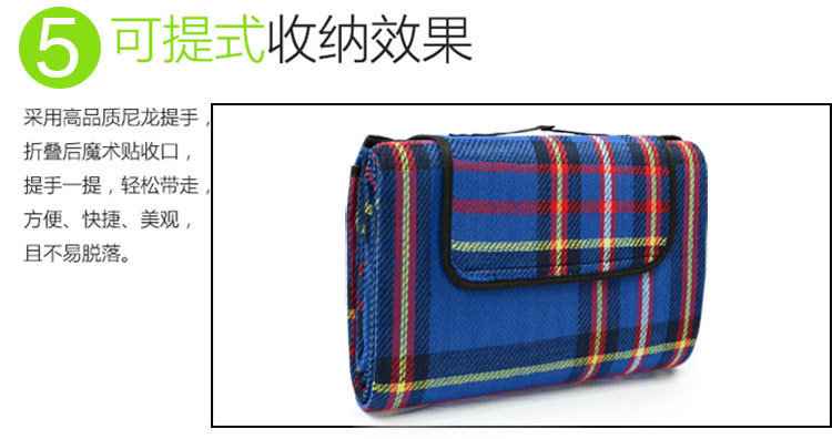 Acrylic Fiber More than Waterproof Picnic Mat Specifications Picnic Thickened Tent Sleeping Bag Wear-Resistant Moisture-Proof Camping Mat Wholesale