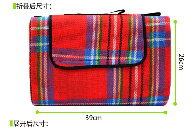 Acrylic Fiber More than Waterproof Picnic Mat Specifications Picnic Thickened Tent Sleeping Bag Wear-Resistant Moisture-Proof Camping Mat Wholesale