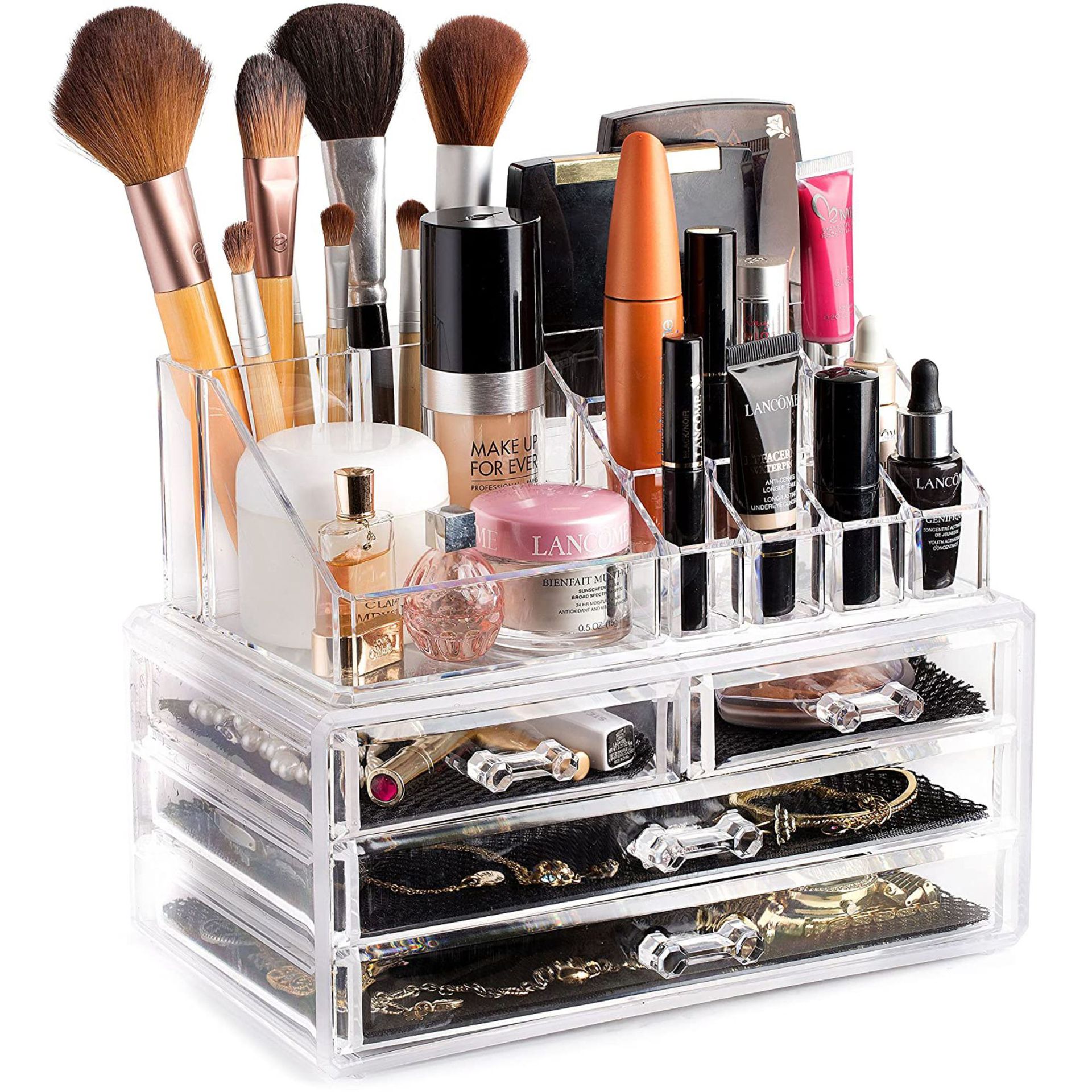 Cosmetics Storage Box Desktop Storage Box Plastic Storage Box Transparent Acrylic Dressing Box Lipstick Storage Box Storage Box