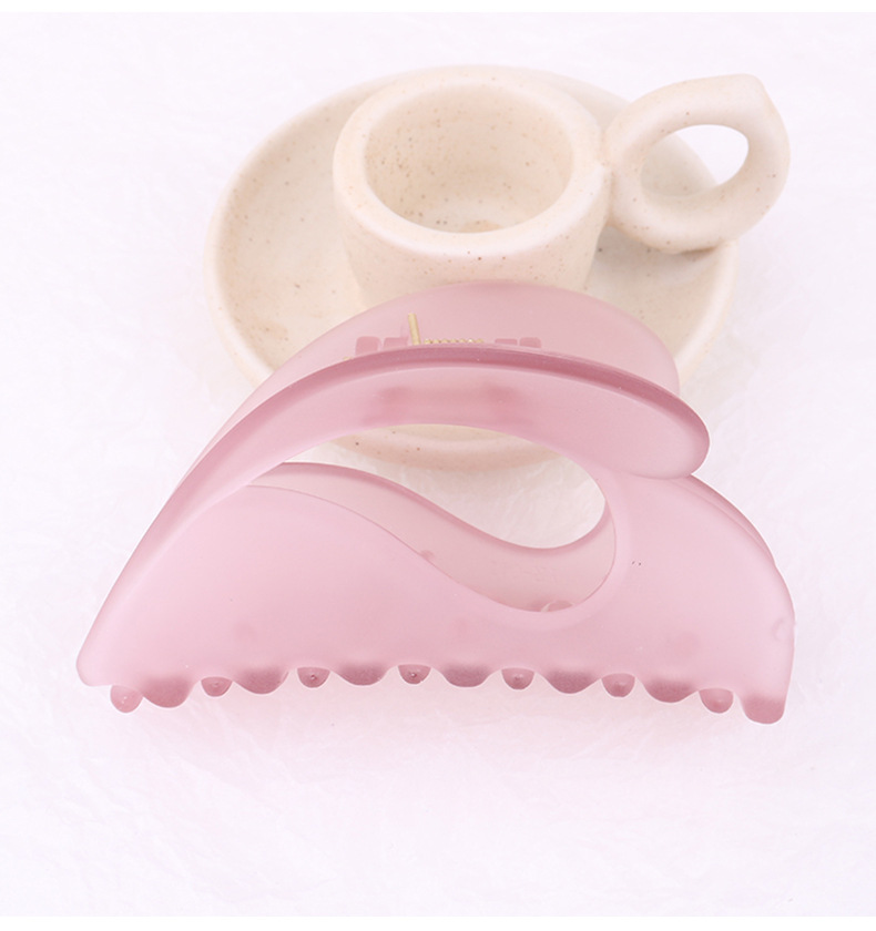 Amazon Cross-Border Acrylic 11cm Large Grip Women's Keel Barrettes Candy Color Frosted Claw Clip Headdress Amazon Cross-Border Acrylic 11cm Large Grip Women's Keel Barrettes Candy Color Frosted Claw Clip Headdress