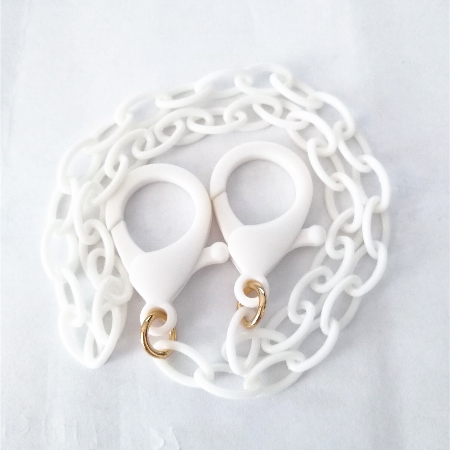 Spot Korean 58cm Acrylic Children's Mask Chain Eyeglasses Chain Lanyard Extension Non-Slip Anti-Separation Rope Candy Color Spot Korean 58cm Acrylic Children's Mask Chain Eyeglasses Chain Lanyard Extension Non-Slip Anti-Separation Rope Candy Color