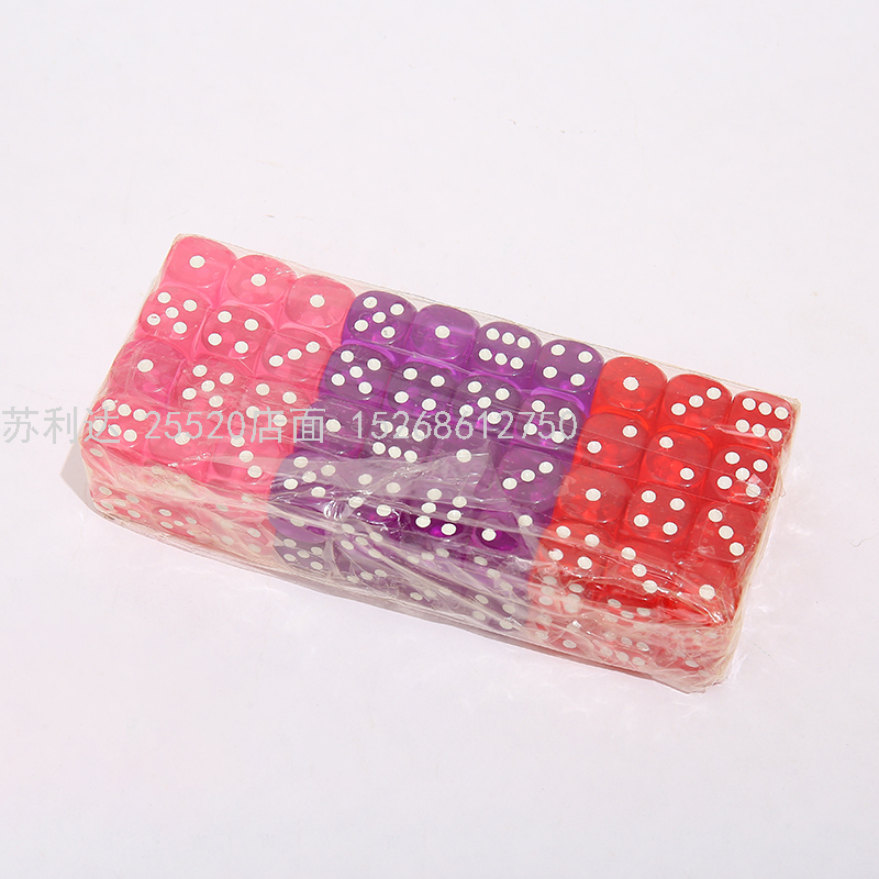 Acrylic Rounded Dice Mahjong Dice Chess Accessories Game Dice 16mm Acrylic Rounded Dice Mahjong Dice Chess Accessories Game Dice 16mm