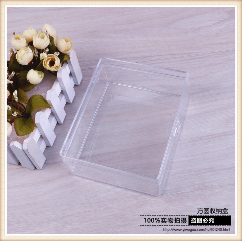Rectangular Storage Box Factory Direct Plaid Storage Box Plastic Acrylic Storage Box