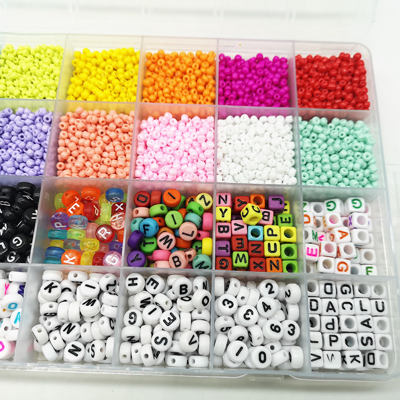 Amazon New 24/28 Grid Hole Glass Beads Paint Beads Acrylic Letter Bead DIY Beaded Set Amazon New 24/28 Grid Hole Glass Beads Paint Beads Acrylic Letter Bead DIY Beaded Set