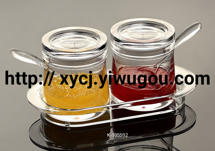 New Popular Acrylic Seasoning Containers Seasoning Bottle Jam Jar