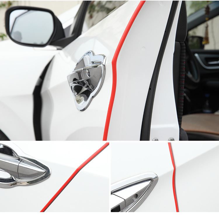 Strip Car Invisible AntiScratch Decoration Adhesive Strip Body AntiScratch Strips Bump Proof Protective Sticker