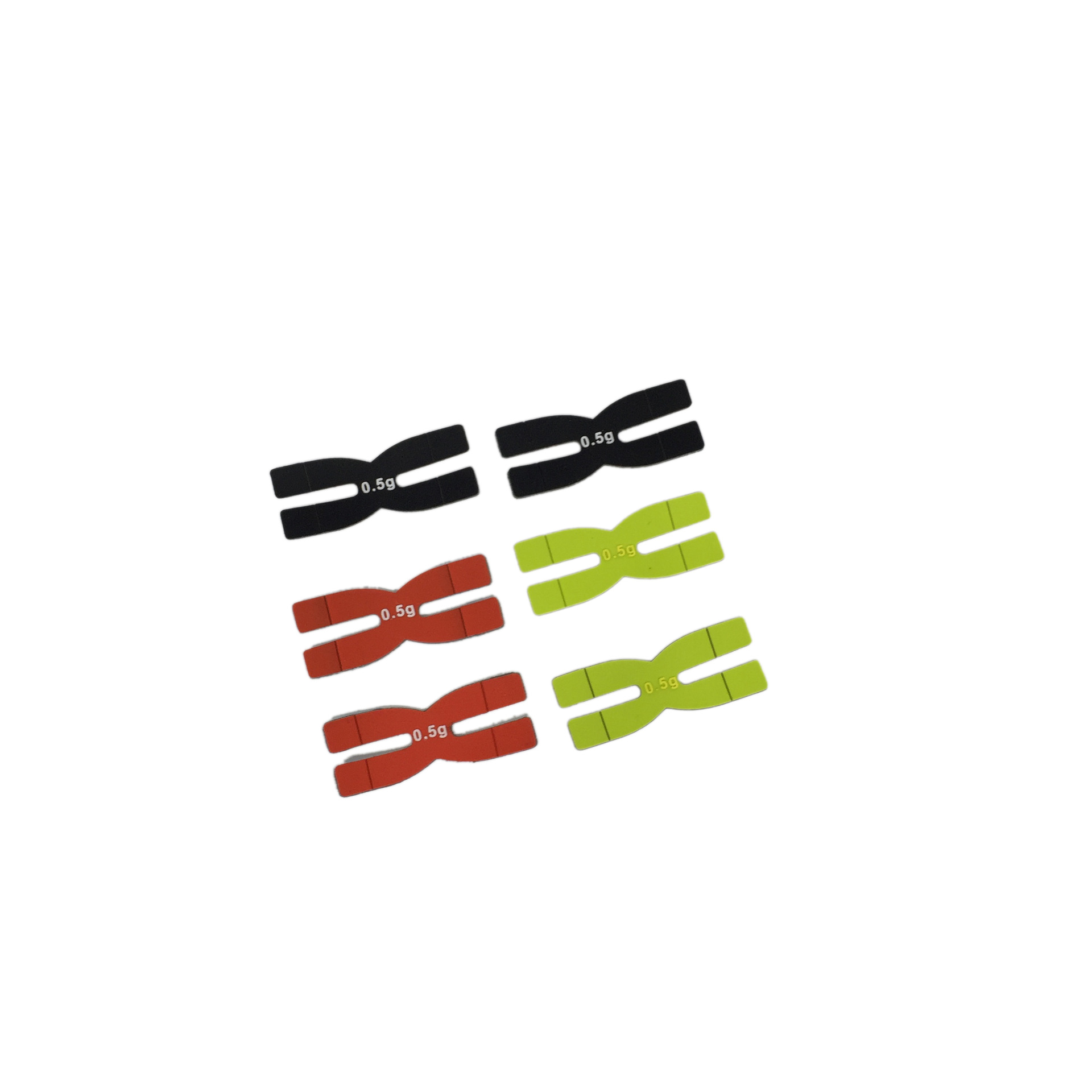 Badminton Racket Weighted Piece Shuttlecocks Balancing Sticker H Type IShaped 05G Silicone Racket Head Balance Strip