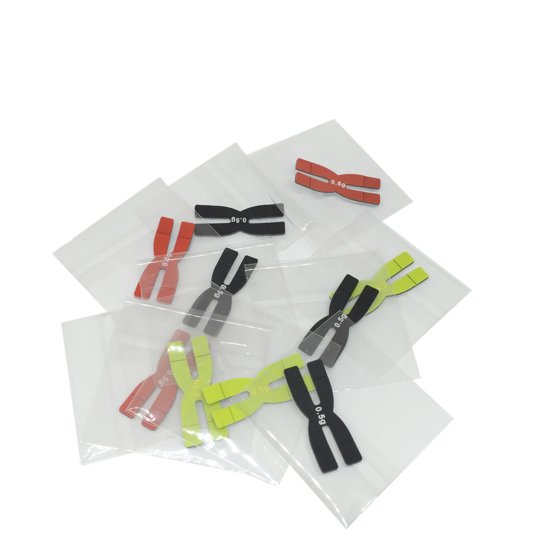 Badminton Racket Weighted Piece Shuttlecocks Balancing Sticker H Type IShaped 05G Silicone Racket Head Balance Strip