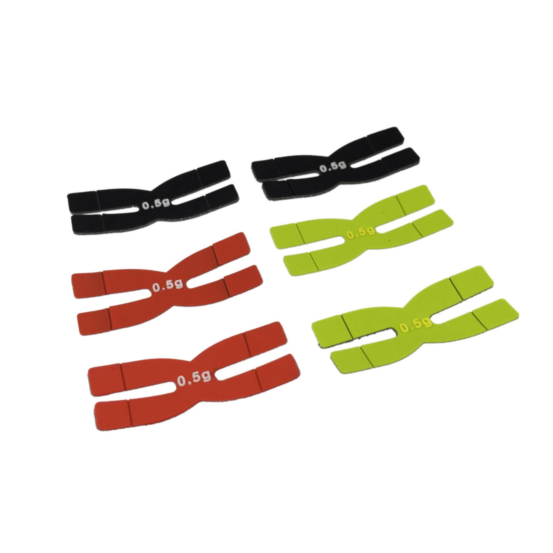 Badminton Racket Weighted Piece Shuttlecocks Balancing Sticker H Type IShaped 05G Silicone Racket Head Balance Strip
