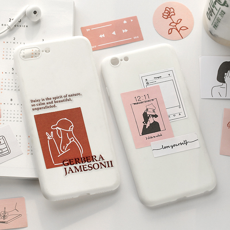 Mr. Paper Sticker Package Island Garden Renewal Small Fresh and Writable Journal Material DIY Sticker 6-Style Selection