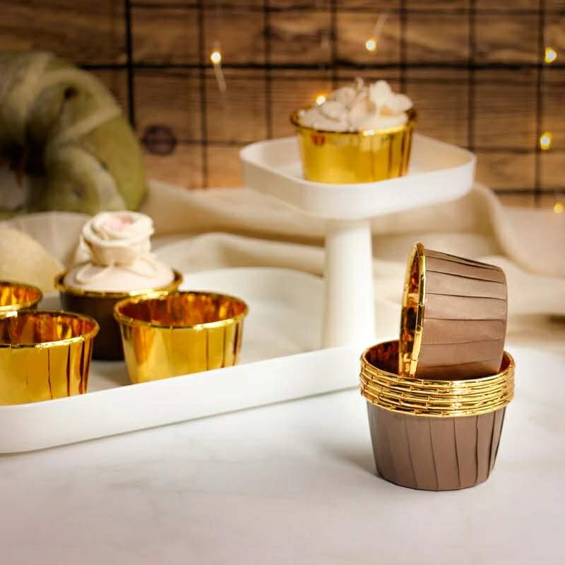 Gold and silver Crimped Paper Cup Large paper Cup Bottom Tomafin paper Cup Top cupcake Paper Cup Top Gold and silver Crimped Paper Cup Large paper Cup Bottom Tomafin paper Cup Top cupcake Paper Cup Top