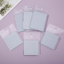 SOTI Time Creative Sticky Note PET Message Sticker Morandi Fresh Note Paper Translucent Note Sticker Wholesale
