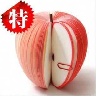 New Korean Style Sticky Notes Creative Student Stationery Pear Note Paper DIY Notepaper Stereo Fruit Note Sticker