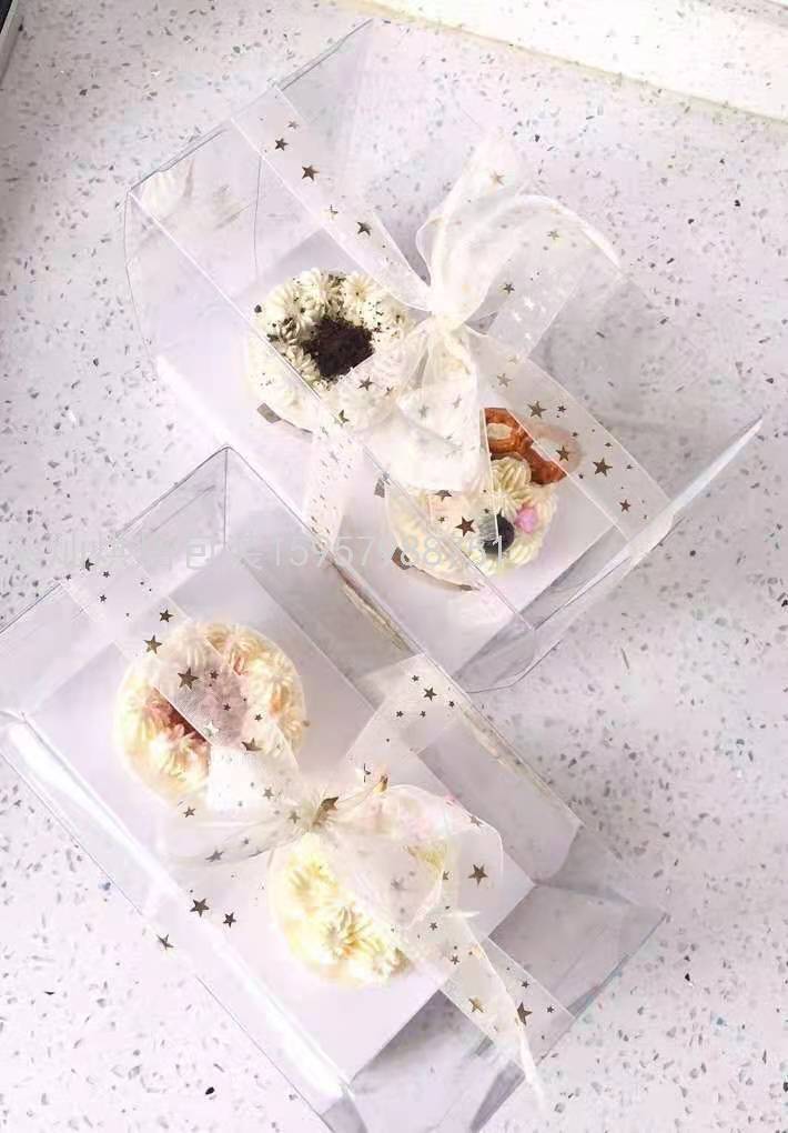 2 Cups White Transparent Cake Box Cup Cake Packaging Box Paper Cup Transparent Plastic Dessert to-Go Box 2 Cups White Transparent Cake Box Cup Cake Packaging Box Paper Cup Transparent Plastic Dessert to-Go Box