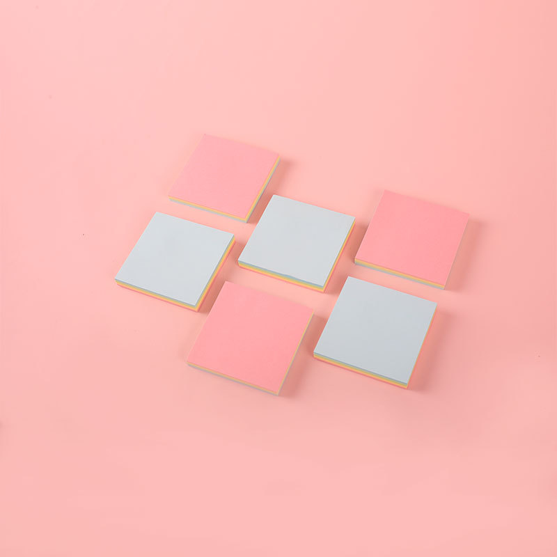 Factory Wholesale Office Color Post-It Notes Note Paper 100 Sheets Note Sticker Square Creative Sticky Note
