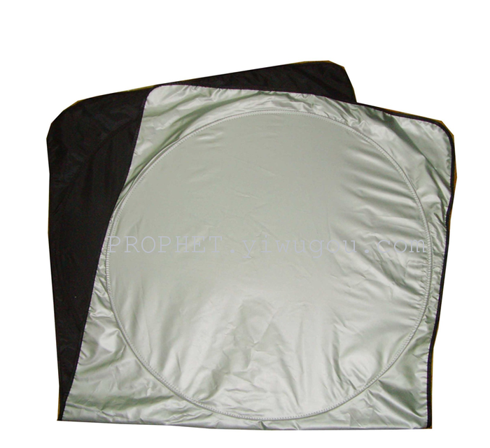Automotive supplies silver silver cloth polyester tape coated double loop sun shade visor advertising gift print Automotive supplies silver silver cloth polyester tape coated double loop sun shade visor advertising gift print