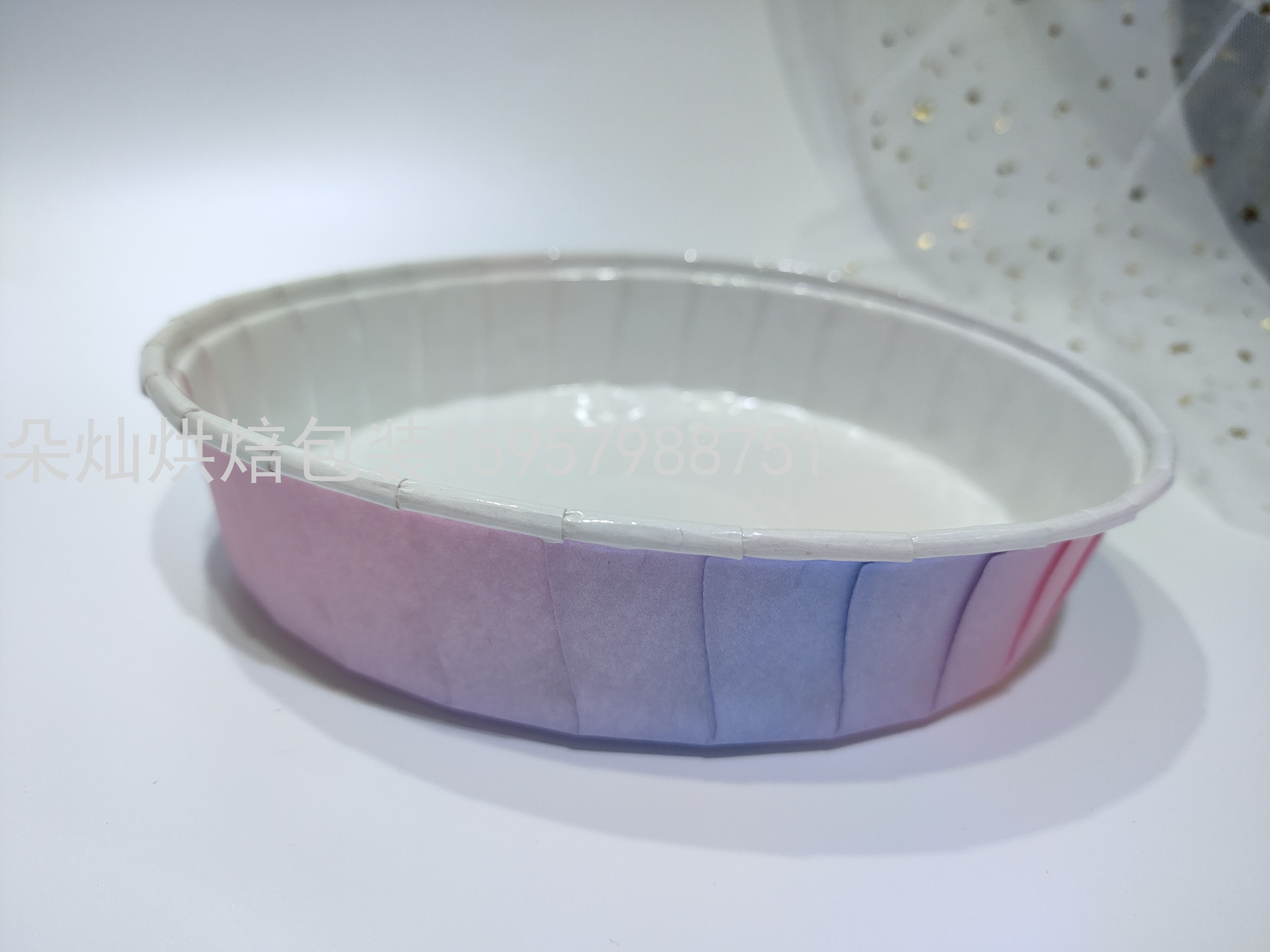 Coated Paper Cup of Baking Cake Paper of High Temperature Oil Resistant Paper Cups Cake Stand Cake Paper Bread Tray Cake Cup