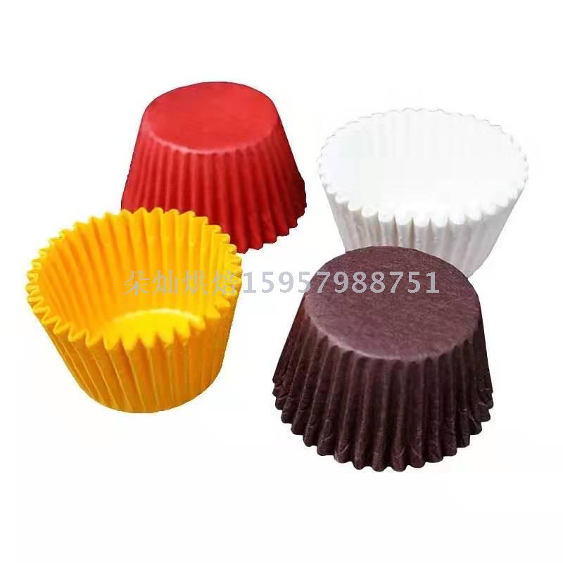 Solid color cake paper translucent cake paper grease mantra cake paper oil absorbent cake paper cup