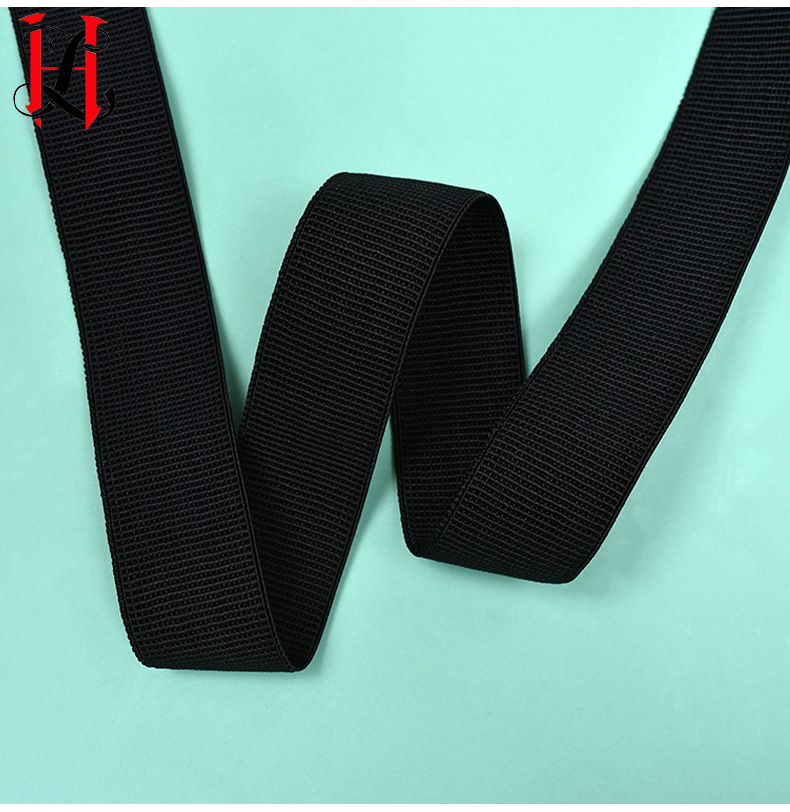Double-Sided Horizontal Plaid Woven Elastic Tape Nylon Elastic Ribbon High Elastic Clothing Elastic Belt Pants Belt Luggage Elastic Belt Double-Sided Horizontal Plaid Woven Elastic Tape Nylon Elastic Ribbon High Elastic Clothing Elastic Belt Pants Belt Luggage Elastic Belt