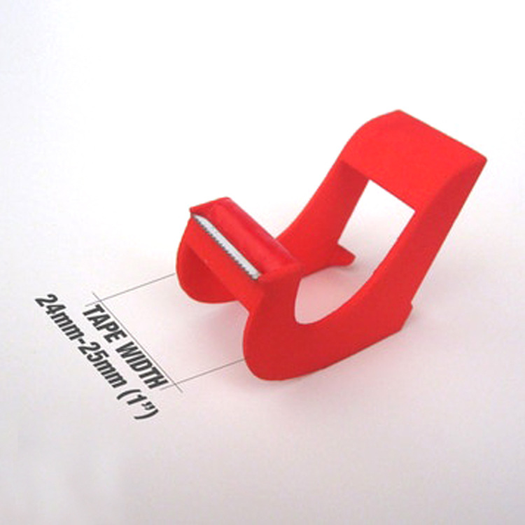 Cross-Border Flick and Stick 24mm Tape Dispenser Double-Sided Adhesive Tape Small Tape Base Office Supplies Tape