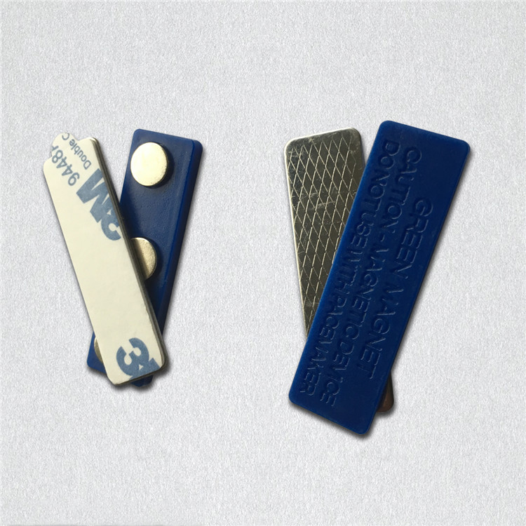 Spot Strong Magnetic Badge Accessories Three Magnet Chest Card Work Badge Magnetic Badge with Double-Sided Adhesive Tape