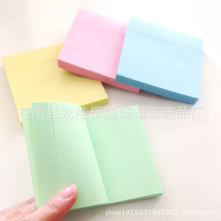 Office Creativity Sticky Notes Customized Advertising Notepad Notepad Note Paper Shaped Note Sticker Factory Wholesale