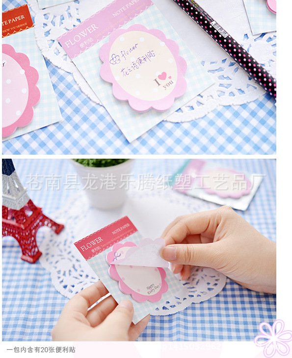 Office Creativity Sticky Notes Customized Advertising Notepad Notepad Note Paper Shaped Note Sticker Factory Wholesale