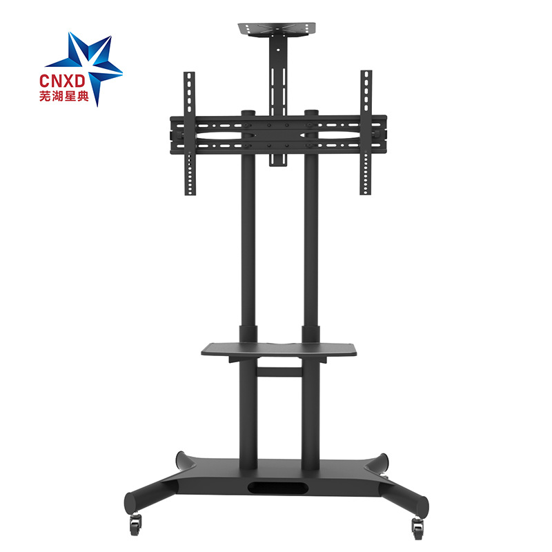Cnxd LCD TV Mobile Stand Video Conference Rack Advertising Machine Trolley Floor Stand Teaching Integrated Stand