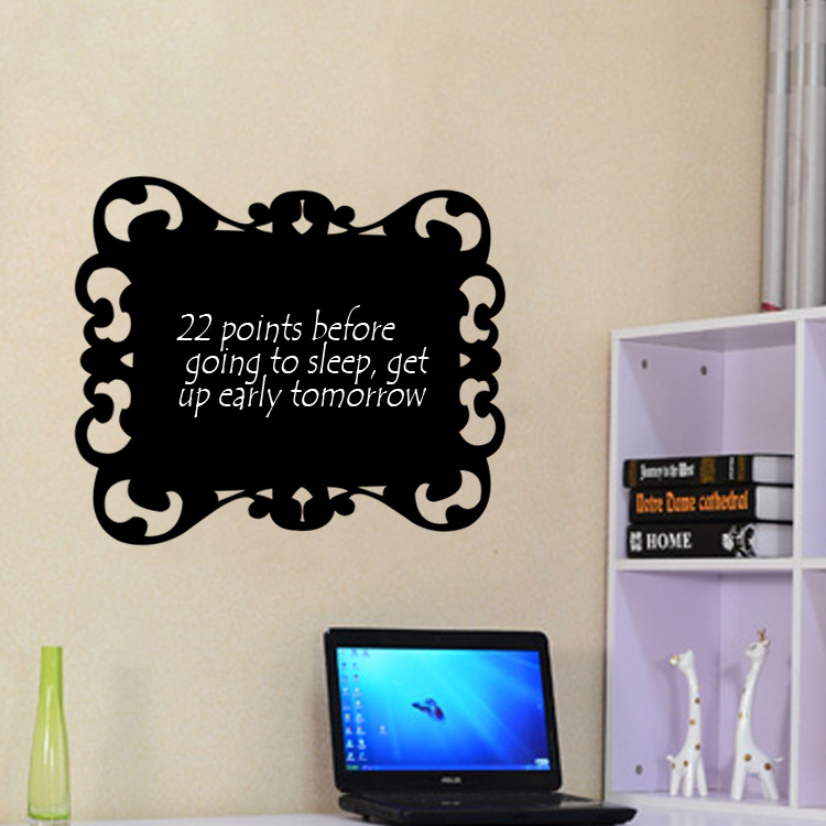 Wall sticker children room home teaching children educational Wall sticker hole blackboard sticker manufacturers direct price wholesale