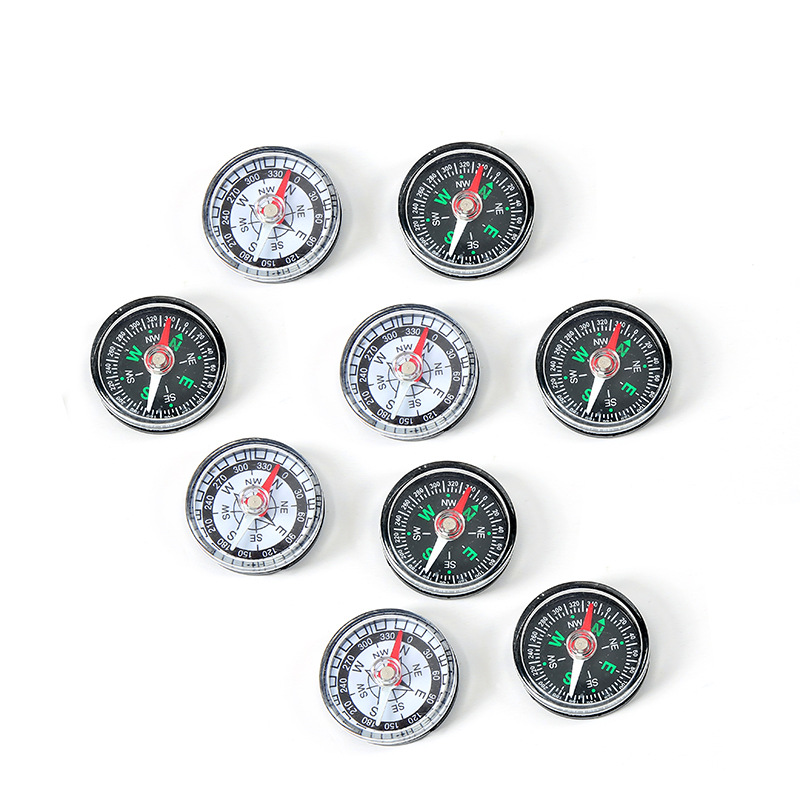 Professional Production 35mm Plastic Compass Export Pointer Type Compass Outdoor Gift Teaching Toy Compass