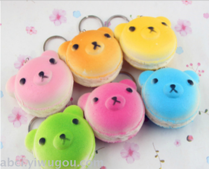 PU simulation model squishy slow rebound play super big Peach early teaching decompression toys