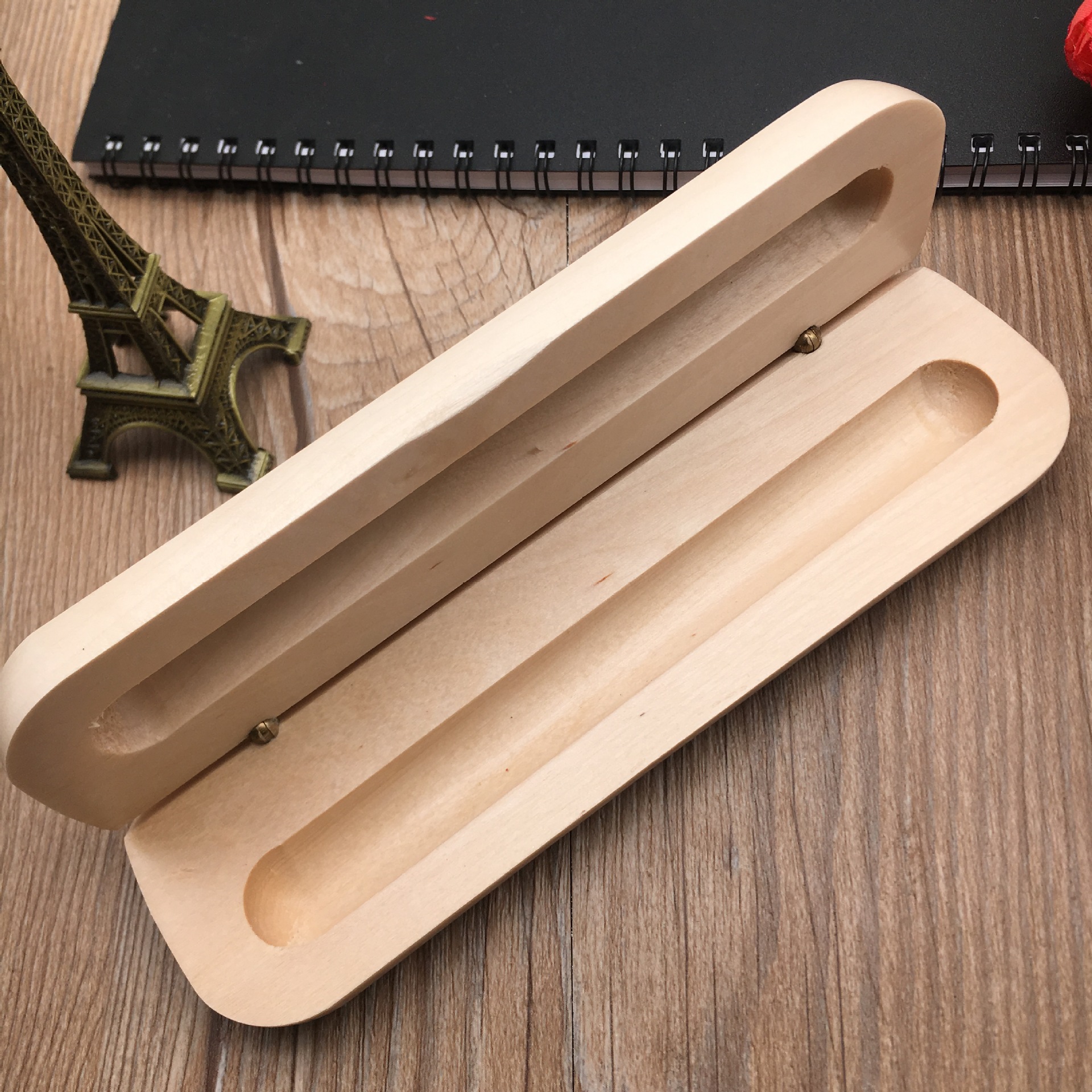 Solid Wood Wood Pencil Case Packing Box Gift Box Solid Wood Wood Pencil Case Packing Box Gift Box