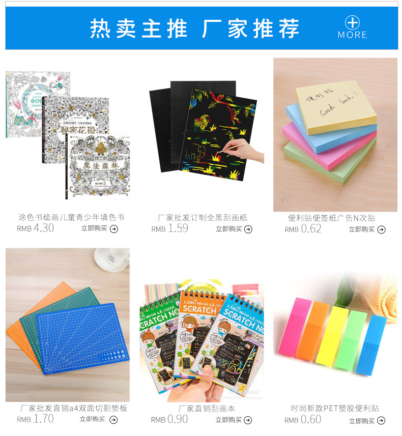 Fashion New Pet Index Label Sticky Note Fluorescent 5-Color Combination Nth Sticker Environmental Protection Sticky Note Customized Manufacturer