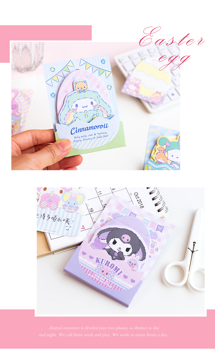 Japanese Cartoon Easter Egg Note Paper Hand Account Notes Left Note Sticker Sticky Notes Japanese Cartoon Easter Egg Note Paper Hand Account Notes Left Note Sticker Sticky Notes