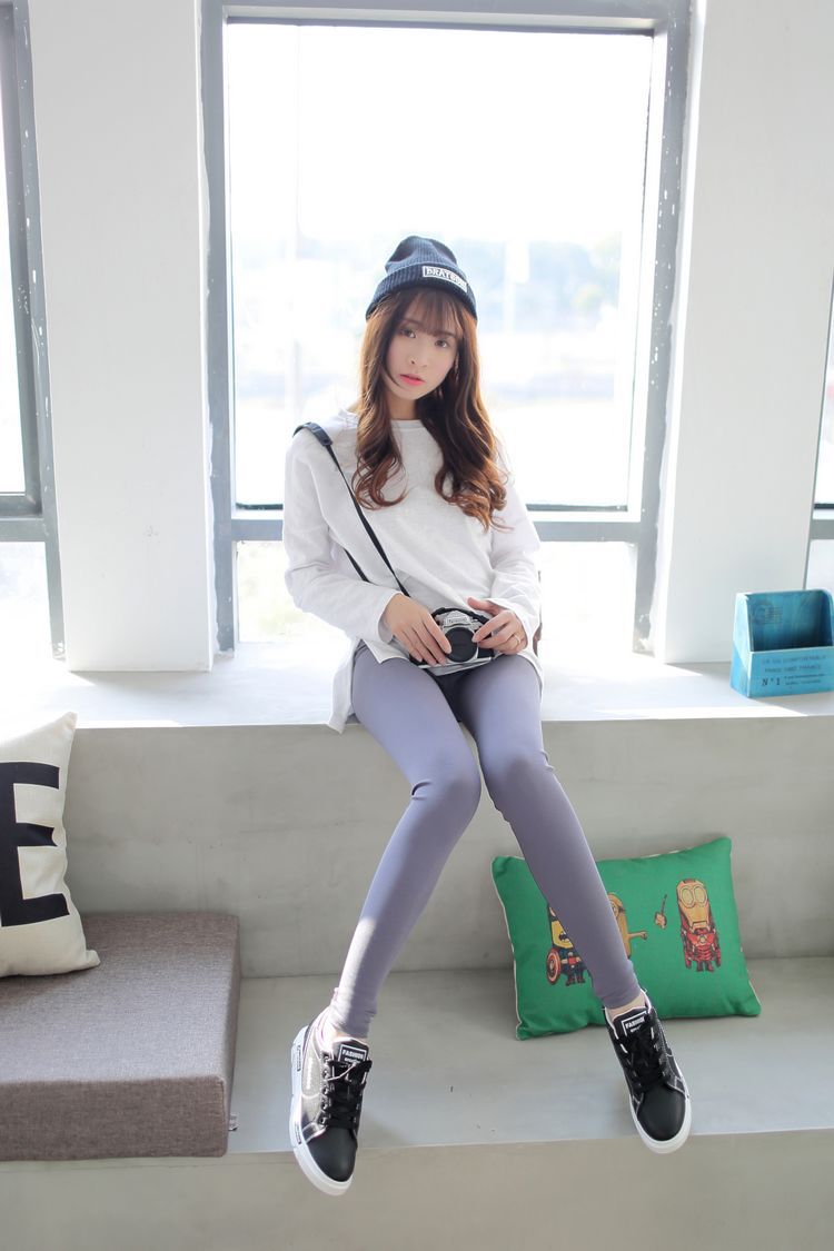 Women's Cotton Autumn Leggings Tappered Pencil Pants Slim Fit Slimming outside Wear Korean Style Leggings Solid Color Sports Casual Pants Women's Cotton Autumn Leggings Tappered Pencil Pants Slim Fit Slimming outside Wear Korean Style Leggings Solid Color Sports Casual Pants