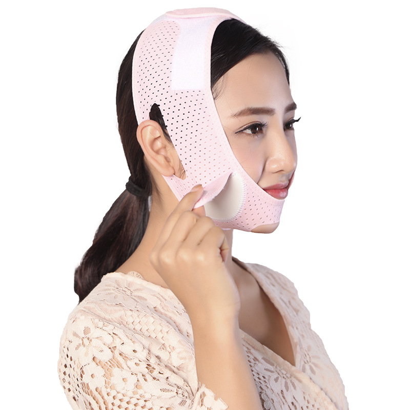 JORZILANO V Face Bandage Face Lift Tape Facial Mask Beauty Instrument French Pattern Lifting and Tightening Facial Double Chin Mask