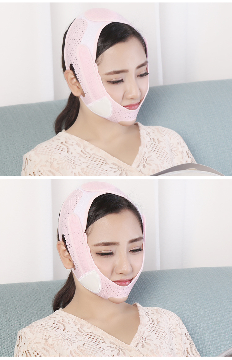 JORZILANO V Face Bandage Face Lift Tape Facial Mask Beauty Instrument French Pattern Lifting and Tightening Facial Double Chin Mask JORZILANO V Face Bandage Face Lift Tape Facial Mask Beauty Instrument French Pattern Lifting and Tightening Facial Double Chin Mask
