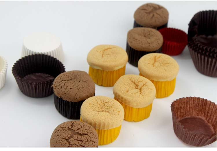 Cake Paper Tomafen Cup Muffin Muffin Paper Cup Oven High Temperature Baking Solid Color Oil-Proof Film Paper Pad Stall Supply Cake Paper Tomafen Cup Muffin Muffin Paper Cup Oven High Temperature Baking Solid Color Oil-Proof Film Paper Pad Stall Supply