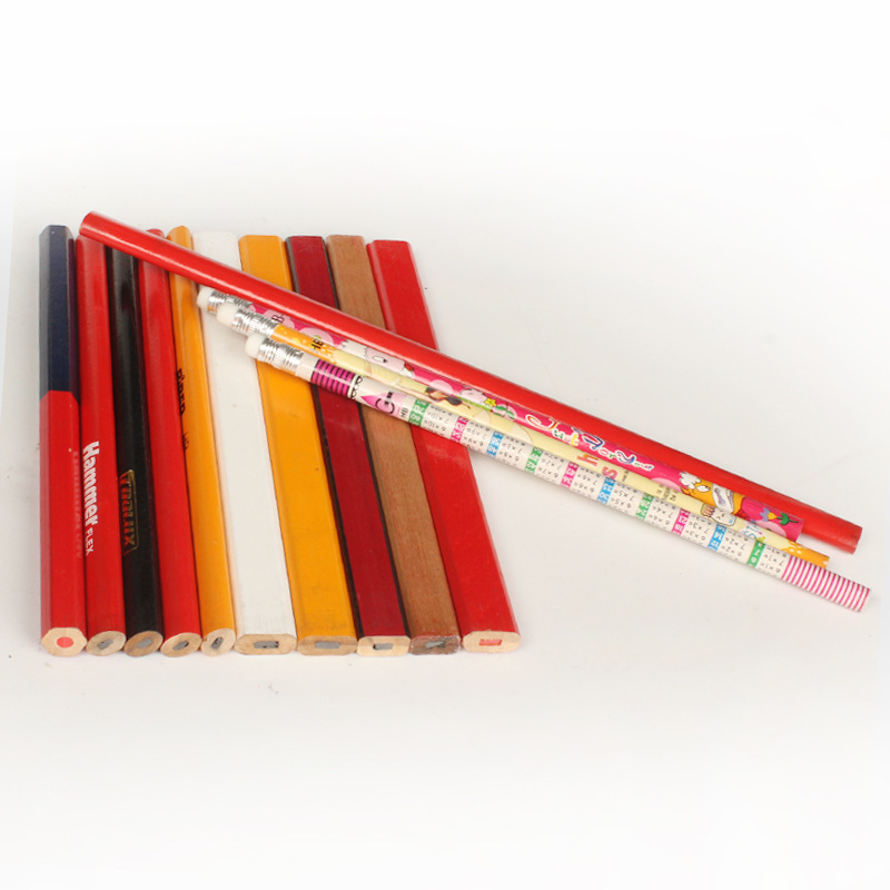 Pencil Special Octagonal Pencil Thick Lead Red and Blue TwoColor Scribing Special Processing Customization (Details) OEM Pencil Special Octagonal Pencil Thick Lead Red and Blue TwoColor Scribing Special Processing Customization (Details) OEM