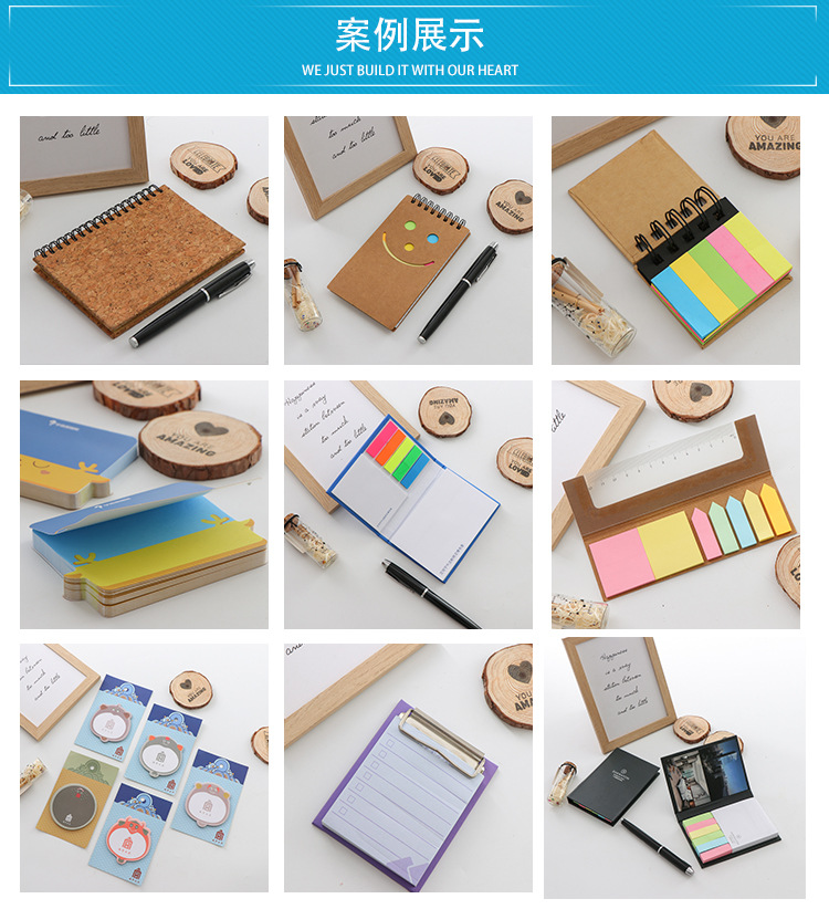 Manufacturer Notepad Customized Creative Sticky Note Customized Note Sticker Cute Post-It Notes Advertising Note Paper Customized
