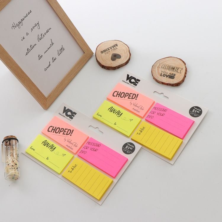Manufacturer Notepad Customized Creative Sticky Note Customized Note Sticker Cute Post-It Notes Advertising Note Paper Customized