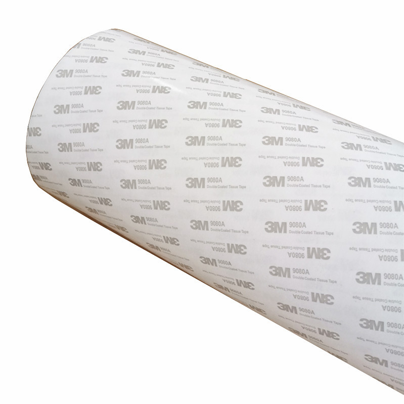 3M 9080a 3M Strong Seamless Ultra-Thin Translucent Non-Woven Double-Sided Tape 0.15mm Not Tax