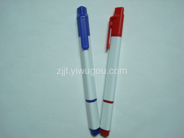 Dual tip pen, whiteboard pens, ball-point pen