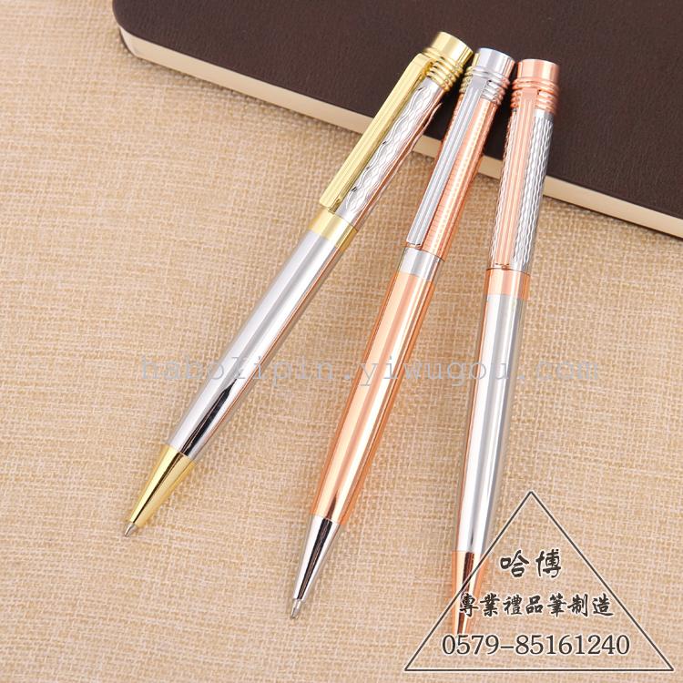 Custom metal ball point pen high-grade commercial gift pen advertising metal pen