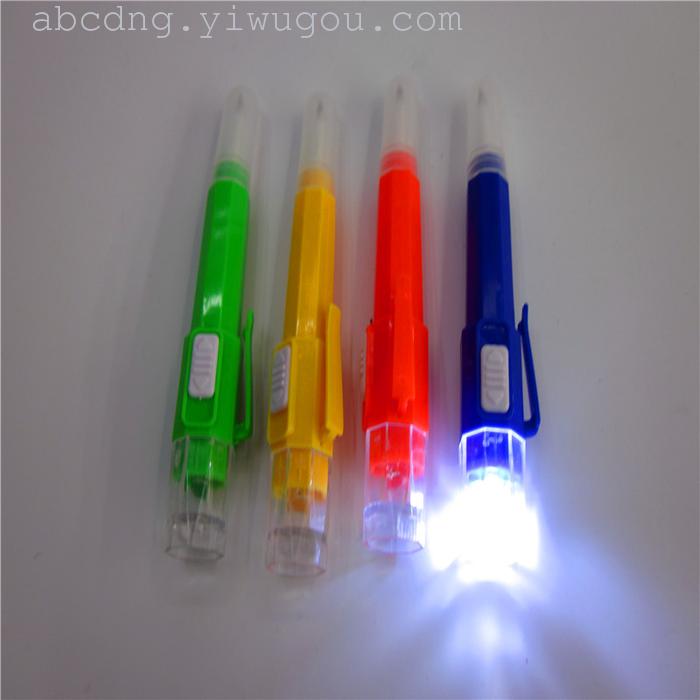 LED luminous ball point pen advertising promotion lamp pen manufacturers direct sales 818