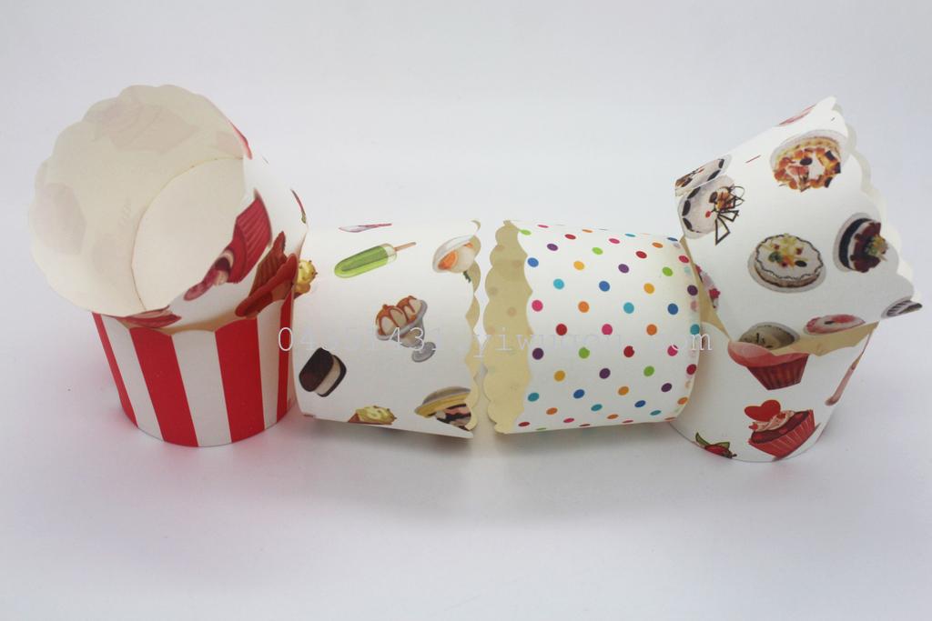 Large machine cup high temperature paper cup muffin cup 12 cups