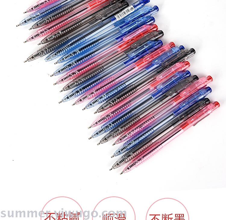Ball point pen pressing type a2 special for students in the blue office business pen wholesale old-fashioned Ball point pen pressing type a2 special for students in the blue office business pen wholesale old-fashioned